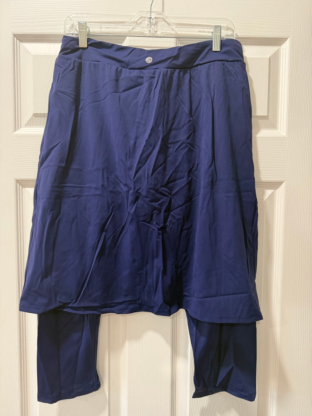 Athleta Navy Skirted Leggings Women's Activewear